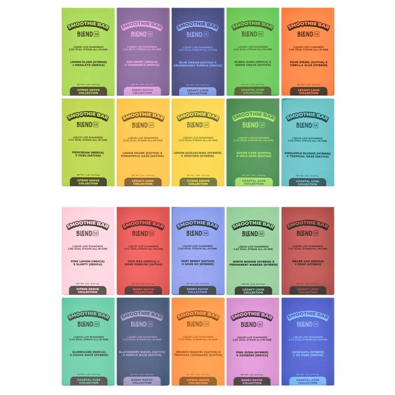 Smoothie Bar Blend 3.0 2g Dual Chamber Empty Disposable
